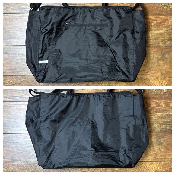 Victoria’s Secret Signature Stripe Weekender Duffle & Pouch - Picture 7 of 12